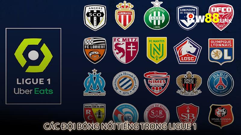 Các đội bóng nổi tiếng trong Ligue 1