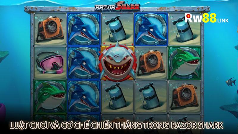 Luật chơi và cơ chế chiến thắng trong Razor Shark