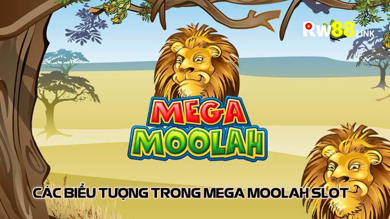 Các biểu tượng trong Mega Moolah slot