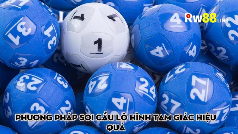 Phương pháp soi cầu lô hình tam giác hiệu quả